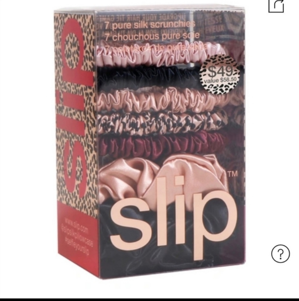 Slip ip MEGA SCRUNCHIE SET 7 crunchies 2 large 5 small